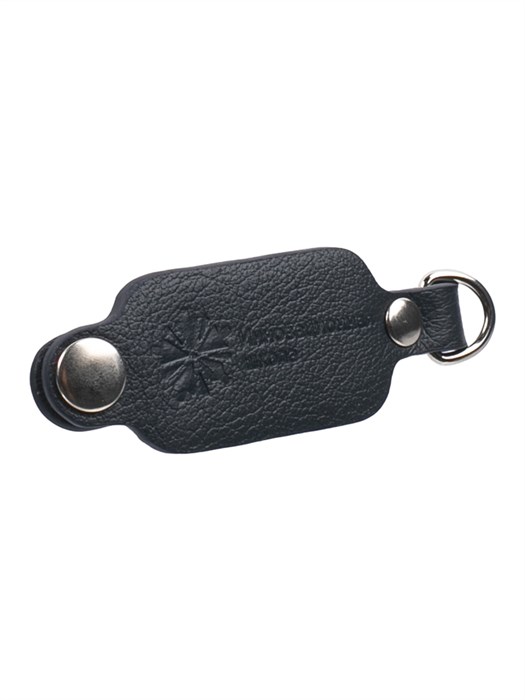 Брелок кожаный "Инновационная школа", цвет черный 48182