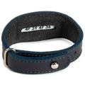 Браслет кожаный "Инновационная школа", цвет темно синий ИБАК01010102
