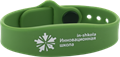 "Браслет силиконовый "Инновационная школа", цвет зеленый" 48207